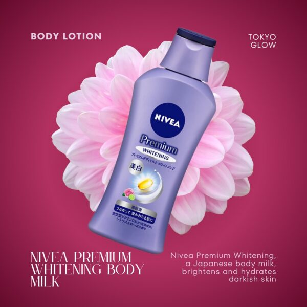 Nivea Premium Whitening Body Milk (190 g)