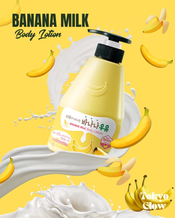 WELCOS KWAILNARA Banana Milk Body Lotion –  560 g / 19.75 Fl. Oz