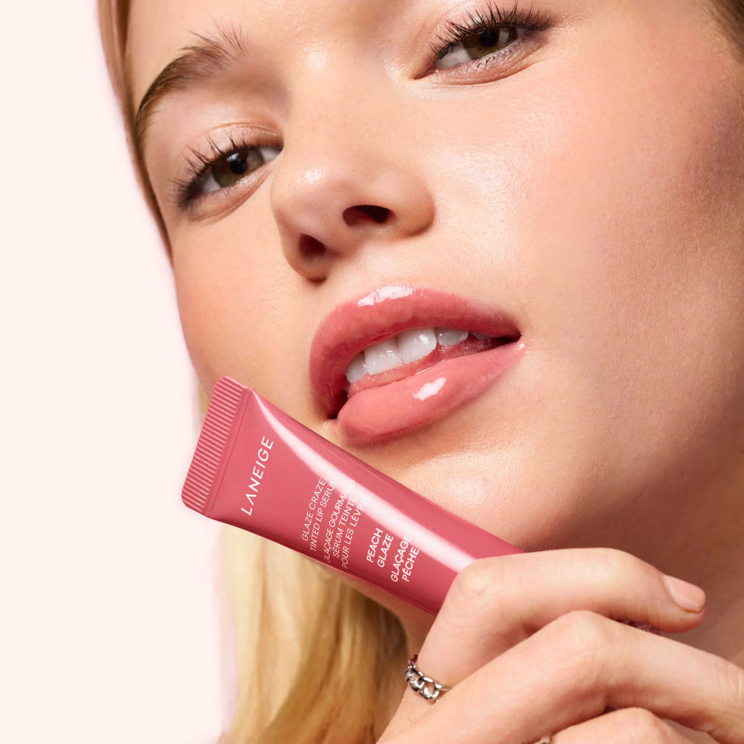 Laneige Glaze Tint Lip Serum Peach Glaze - Image 4
