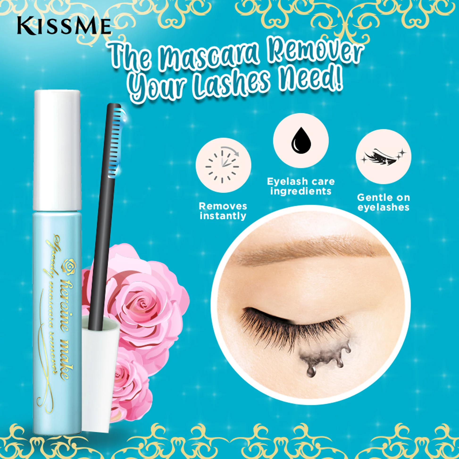 Kiss Me Heroine Make Speedy Mascara Remover 6.6ml - Image 2